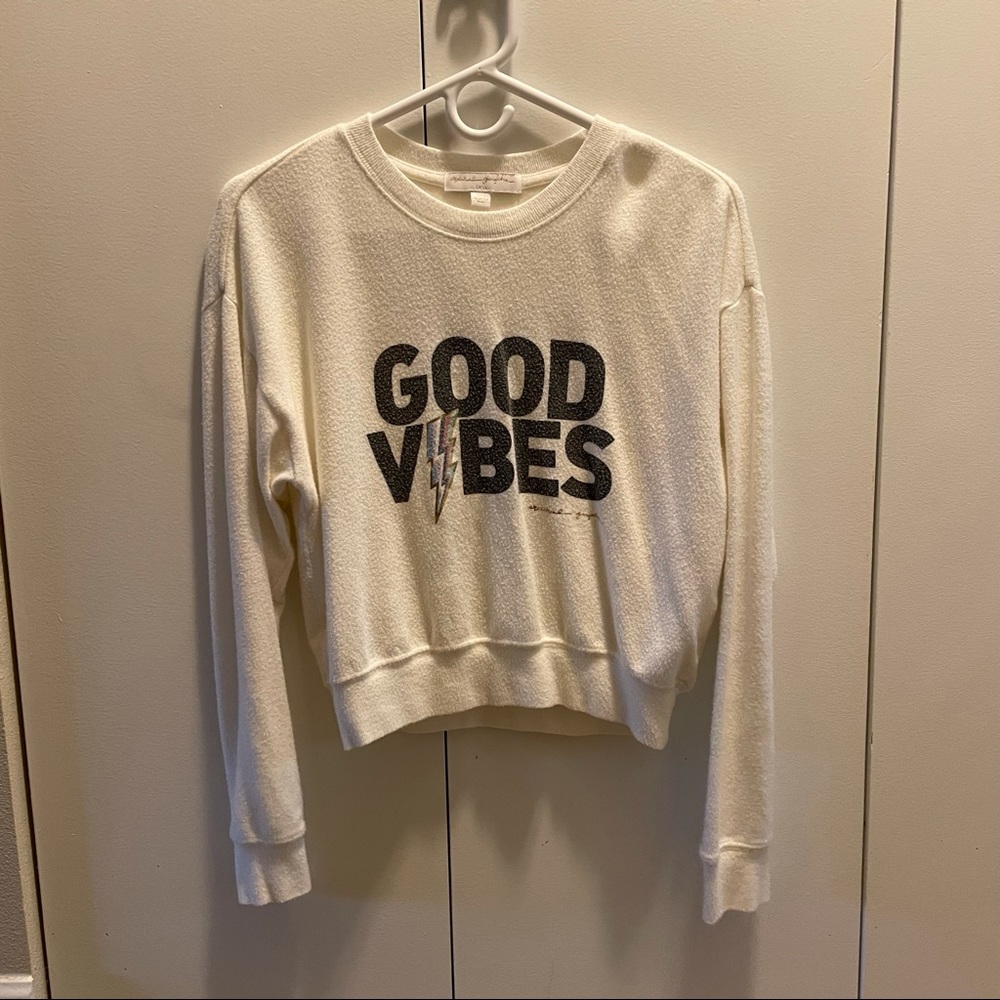 Spiritual Gangster Good Vibes Crewneck Sweatshirt
